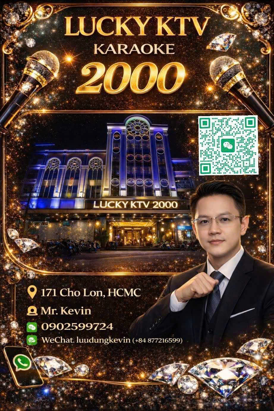 Đặt Bàn Quản Lý LuudungKevin Wechat Lucky 2000